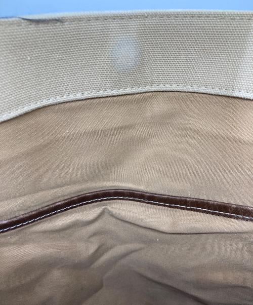 BURBERRY BLUE LABEL（バーバリーロンドンブルーレーベル）BURBERRY BLUE LABEL (バーバリーロンドンブルーレーベル) トートバッグ ベージュの古着・服飾アイテム