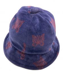 Needles（ニードルズ）の古着「Bermuda Hat - C/PE Papillon Velour」｜パープル