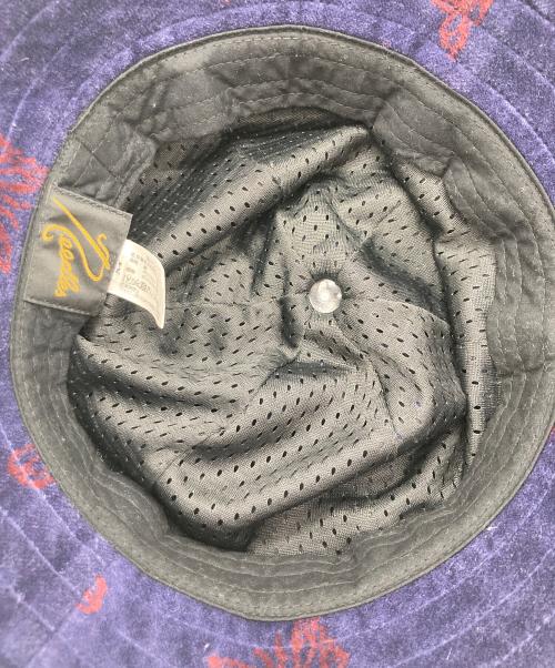 Needles（ニードルズ）Needles (ニードルズ) Bermuda Hat - C/PE Papillon Velour パープル サイズ:Mの古着・服飾アイテム