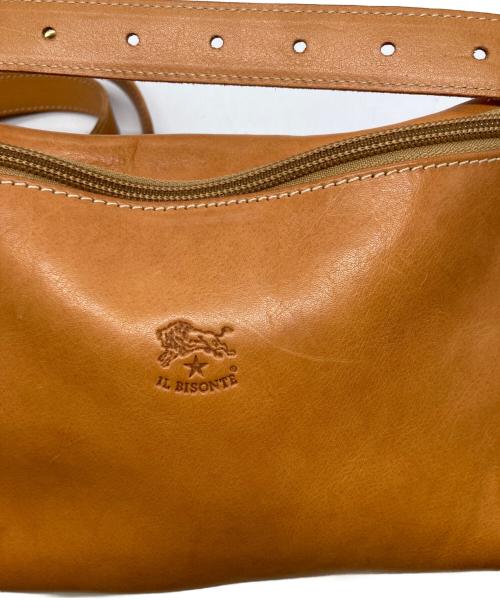 IL BISONTE（イル ビゾンテ）IL BISONTE (イル ビゾンテ) クロスボディーバッグ ベージュの古着・服飾アイテム