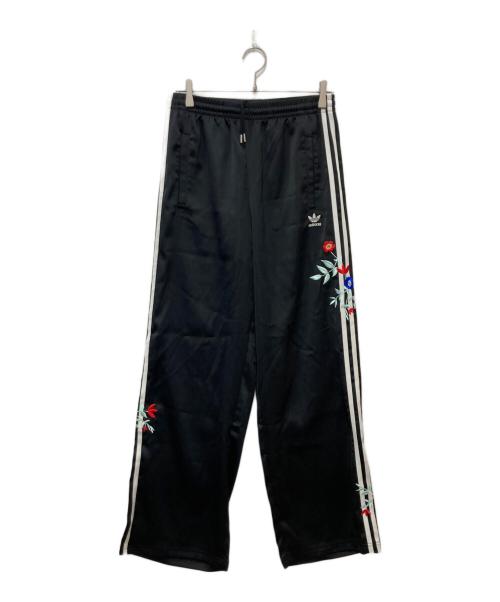 adidas（アディダス）adidas (アディダス) Graphics Floral Firebird Track Pants ブラック サイズ:Lの古着・服飾アイテム