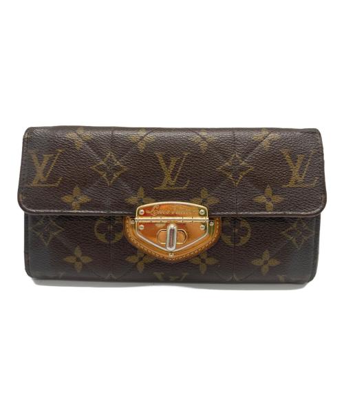 LOUIS VUITTON（ルイ ヴィトン）LOUIS VUITTON (ルイ ヴィトン) 長財布/ポルトフォイユ サラ モノグラム･エトワール ブラウンの古着・服飾アイテム