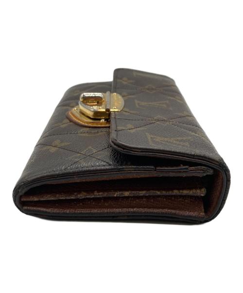 LOUIS VUITTON（ルイ ヴィトン）LOUIS VUITTON (ルイ ヴィトン) 長財布/ポルトフォイユ サラ モノグラム･エトワール ブラウンの古着・服飾アイテム