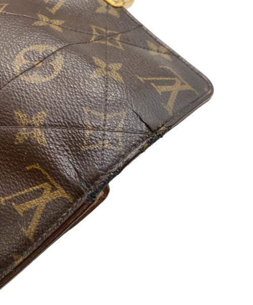 LOUIS VUITTON（ルイ ヴィトン）LOUIS VUITTON (ルイ ヴィトン) 長財布/ポルトフォイユ サラ モノグラム･エトワール ブラウンの古着・服飾アイテム