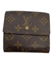 LOUIS VUITTON（ルイ ヴィトン）の古着「3つ折り財布」｜ブラウン