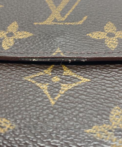 LOUIS VUITTON（ルイ ヴィトン）LOUIS VUITTON (ルイ ヴィトン) 3つ折り財布 ブラウンの古着・服飾アイテム