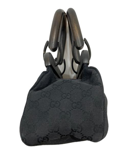 GUCCI（グッチ）GUCCI (グッチ) GG Canvas Hand Bag ブラックの古着・服飾アイテム
