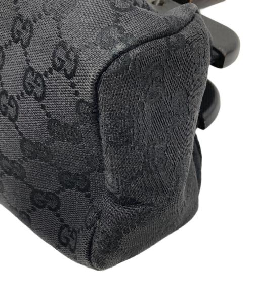 GUCCI（グッチ）GUCCI (グッチ) GG Canvas Hand Bag ブラックの古着・服飾アイテム