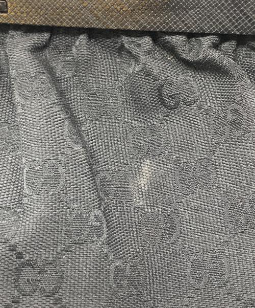 GUCCI（グッチ）GUCCI (グッチ) GG Canvas Hand Bag ブラックの古着・服飾アイテム
