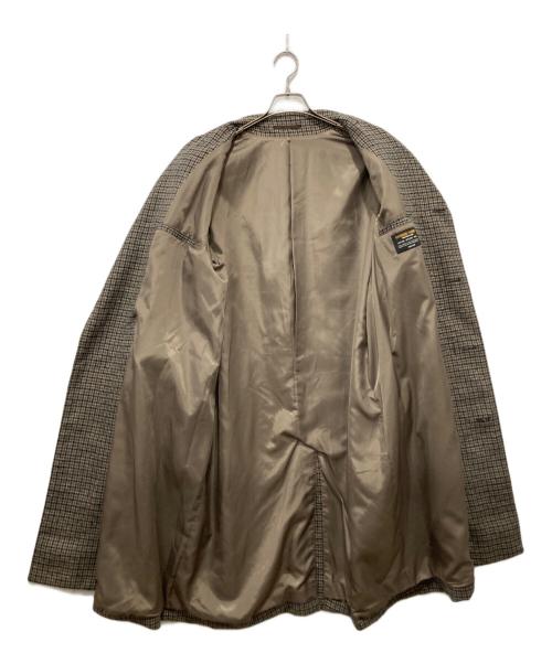 Adam et Rope（アダム エ ロペ）Adam et Rope (アダム エ ロペ) HYBRID TWEED COAT ステンカラーコート ブラウン サイズ:Mの古着・服飾アイテム
