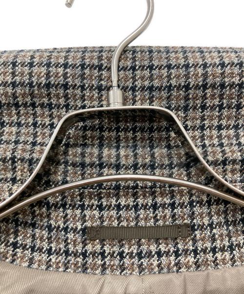 Adam et Rope（アダム エ ロペ）Adam et Rope (アダム エ ロペ) HYBRID TWEED COAT ステンカラーコート ブラウン サイズ:Mの古着・服飾アイテム