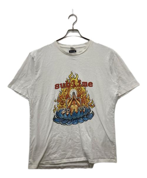 SUBLIME（サブライム）SUBLIME (サブライム) WACKO MARIA (ワコマリア) プリントTシャツ ホワイト サイズ:XXLの古着・服飾アイテム