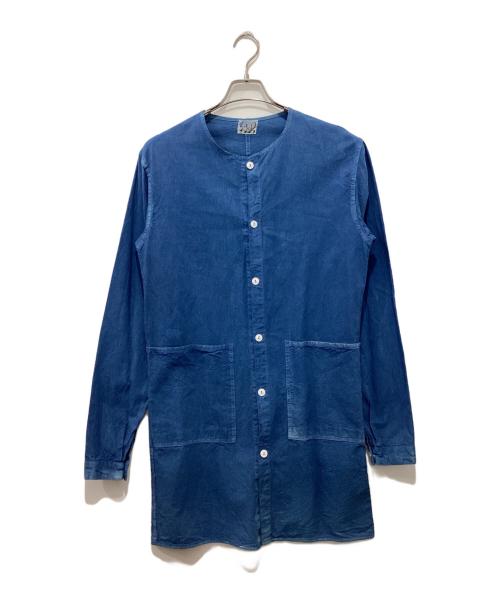 Tender（テンダー）Tender (テンダー) デニムロングシャツ インディゴ サイズ:2の古着・服飾アイテム