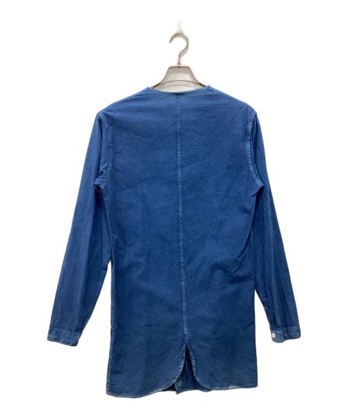 Tender（テンダー）Tender (テンダー) デニムロングシャツ インディゴ サイズ:2の古着・服飾アイテム