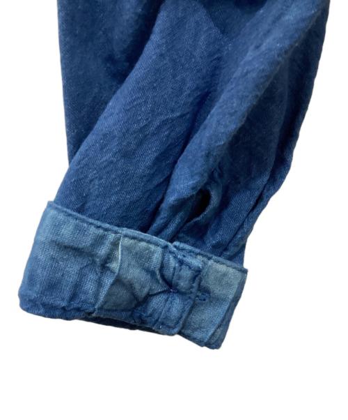 Tender（テンダー）Tender (テンダー) デニムロングシャツ インディゴ サイズ:2の古着・服飾アイテム