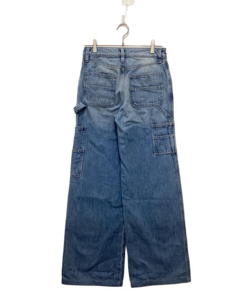 LAUREN RALPH LAUREN（ローレンラルフローレン）LAUREN RALPH LAUREN (ローレンラルフローレン) ペインターデニムパンツ インディゴの古着・服飾アイテム