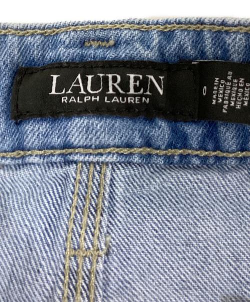 LAUREN RALPH LAUREN（ローレンラルフローレン）LAUREN RALPH LAUREN (ローレンラルフローレン) ペインターデニムパンツ インディゴの古着・服飾アイテム