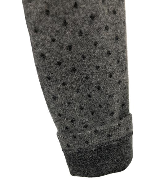 tricot COMME des GARCONS（トリココムデギャルソン）tricot COMME des GARCONS (トリココムデギャルソン) ドットウールカットソー グレー サイズ:Mの古着・服飾アイテム