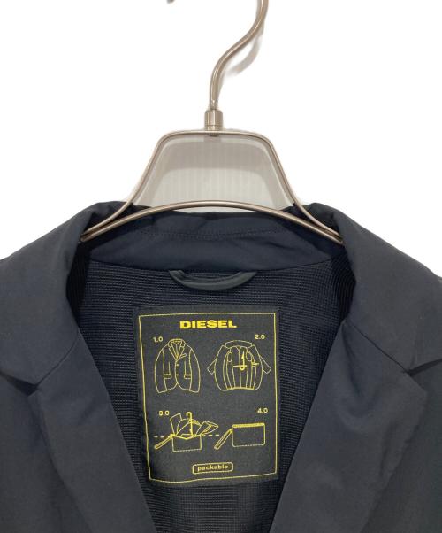 DIESEL（ディーゼル）DIESEL (ディーゼル) テーラードジャケット ブラック サイズ:50の古着・服飾アイテム