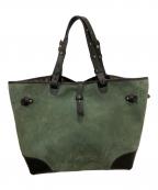 cramp/池之端銀革店クランプ）の古着「トートバッグ」｜カーキ