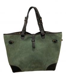 cramp/池之端銀革店（クランプ）の古着「トートバッグ」｜カーキ