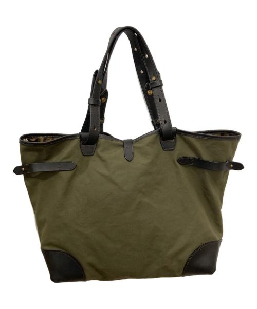 cramp/池之端銀革店（クランプ）cramp/池之端銀革店 (クランプ) トートバッグ カーキの古着・服飾アイテム