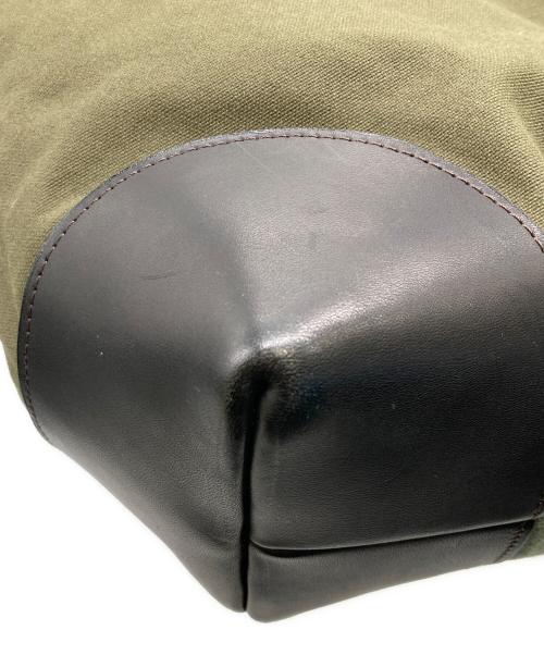 cramp/池之端銀革店（クランプ）cramp/池之端銀革店 (クランプ) トートバッグ カーキの古着・服飾アイテム