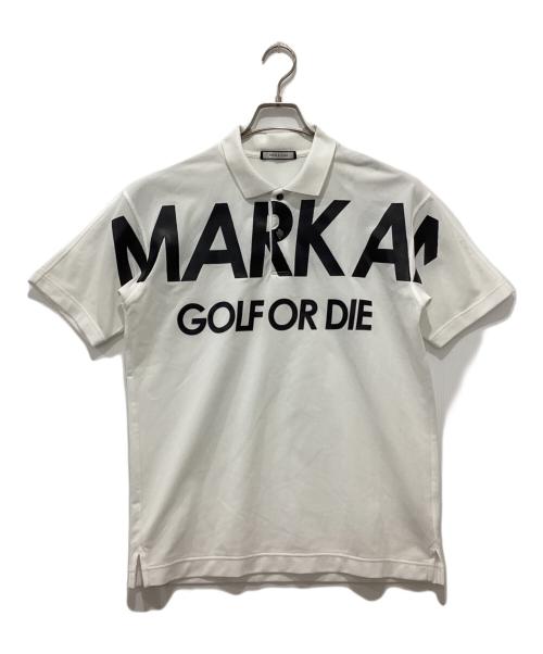 MARK&LONA（マークアンドロナ）MARK&LONA (マークアンドロナ) ポロシャツ ホワイト サイズ:46の古着・服飾アイテム