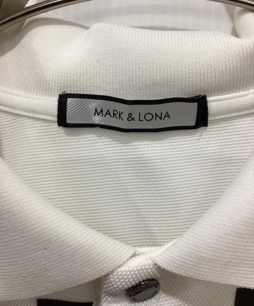 MARK&LONA（マークアンドロナ）MARK&LONA (マークアンドロナ) ポロシャツ ホワイト サイズ:46の古着・服飾アイテム