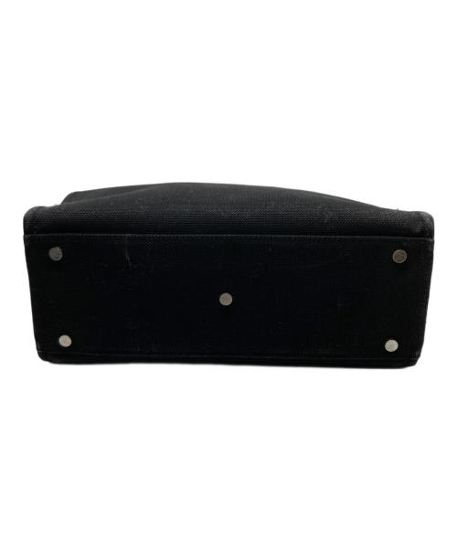 BURBERRY BLUE LABEL（バーバリーロンドンブルーレーベル）BURBERRY BLUE LABEL (バーバリーロンドンブルーレーベル) キャンバストートバッグ ブラックの古着・服飾アイテム