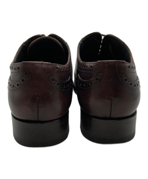 ZAMPIERE（サンピエレ）ZAMPIERE (サンピエレ) ストレートチップシューズ ブラウン サイズ:7の古着・服飾アイテム