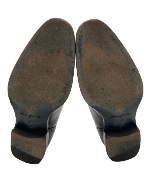 ZAMPIERE（サンピエレ）ZAMPIERE (サンピエレ) ストレートチップシューズ ブラウン サイズ:7の古着・服飾アイテム