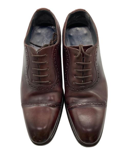 ZAMPIERE（サンピエレ）ZAMPIERE (サンピエレ) ストレートチップシューズ ブラウン サイズ:7の古着・服飾アイテム