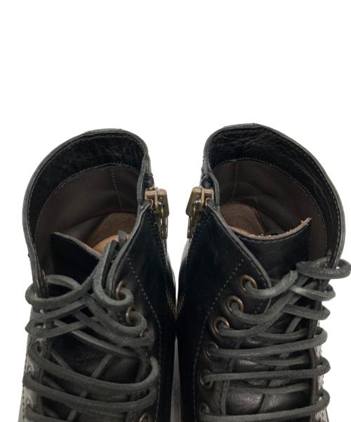 BUTTERO（ブッテロ）BUTTERO (ブッテロ) サイドジップブーツ ブラック サイズ:40の古着・服飾アイテム