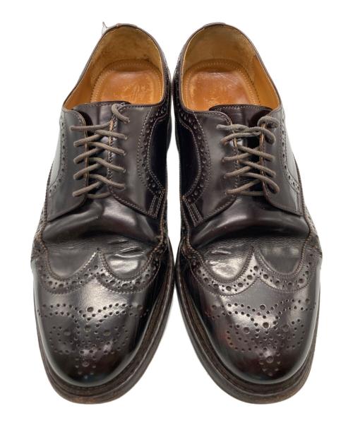 Jalan Sriwijaya（ジャランスリウァヤ）Jalan Sriwijaya (ジャランスリウァヤ) ウィングチップシューズ ブラウン サイズ:7の古着・服飾アイテム