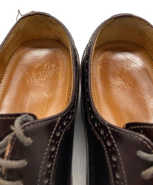 Jalan Sriwijaya（ジャランスリウァヤ）Jalan Sriwijaya (ジャランスリウァヤ) ウィングチップシューズ ブラウン サイズ:7の古着・服飾アイテム