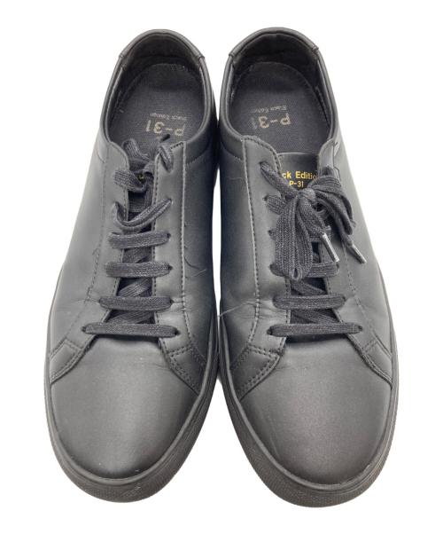 P-31（プロジェクト31）P-31 (プロジェクト31) ローカットスニーカー ブラック サイズ:SIZE 43の古着・服飾アイテム