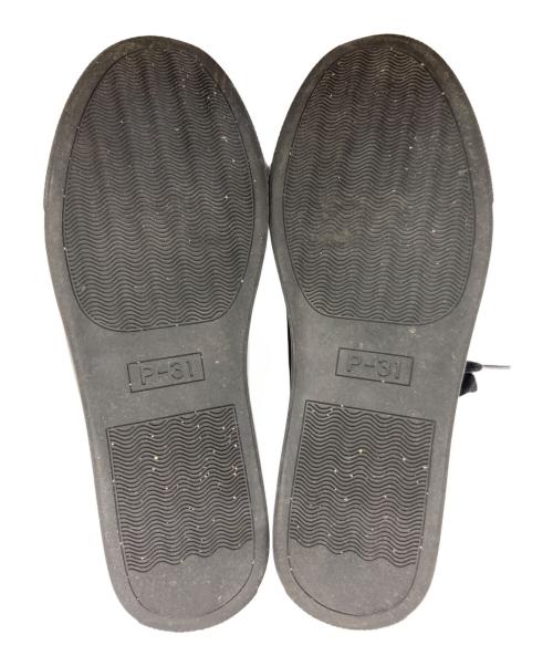 P-31（プロジェクト31）P-31 (プロジェクト31) ローカットスニーカー ブラック サイズ:SIZE 43の古着・服飾アイテム