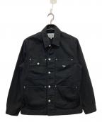 Carhartt WIPカーハート ワークインプログレス）の古着「DREWE CHORE COAT」｜ブラック