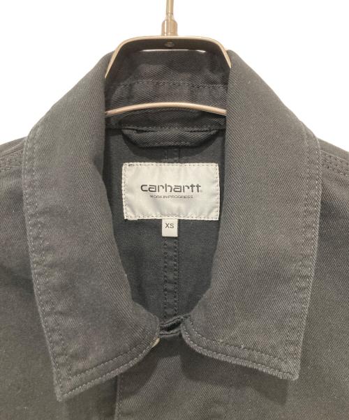 Carhartt WIP（カーハート ワークインプログレス）Carhartt WIP (カーハート ワークインプログレス) DREWE CHORE COAT ブラック サイズ:XSの古着・服飾アイテム