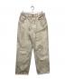 stussy（ステューシー）の古着「Distressed Canvas Big Ol Jeans」｜ベージュ