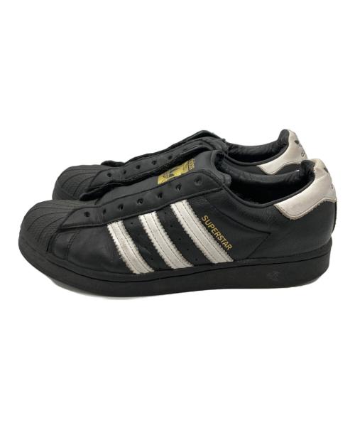 adidas（アディダス）adidas (アディダス) SUPER STAR LACELESS ブラック サイズ:25.5cmの古着・服飾アイテム