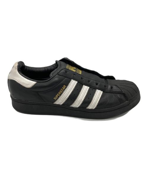 adidas（アディダス）adidas (アディダス) SUPER STAR LACELESS ブラック サイズ:25.5cmの古着・服飾アイテム
