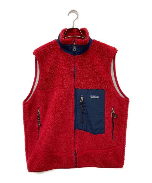 Patagonia（パタゴニア）Patagonia (パタゴニア) レトロXベスト/99年製/USA製 レッド サイズ:Mの古着・服飾アイテム