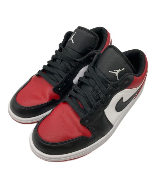 NIKE（ナイキ）NIKE (ナイキ) Nike Air Jordan 1 Low レッド×ブラック サイズ:27.5cmの古着・服飾アイテム