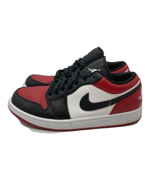 NIKE（ナイキ）NIKE (ナイキ) Nike Air Jordan 1 Low レッド×ブラック サイズ:27.5cmの古着・服飾アイテム