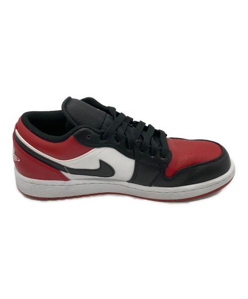 NIKE（ナイキ）NIKE (ナイキ) Nike Air Jordan 1 Low レッド×ブラック サイズ:27.5cmの古着・服飾アイテム
