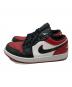 NIKE (ナイキ) Nike Air Jordan 1 Low レッド×ブラック サイズ:27.5cm：7000円