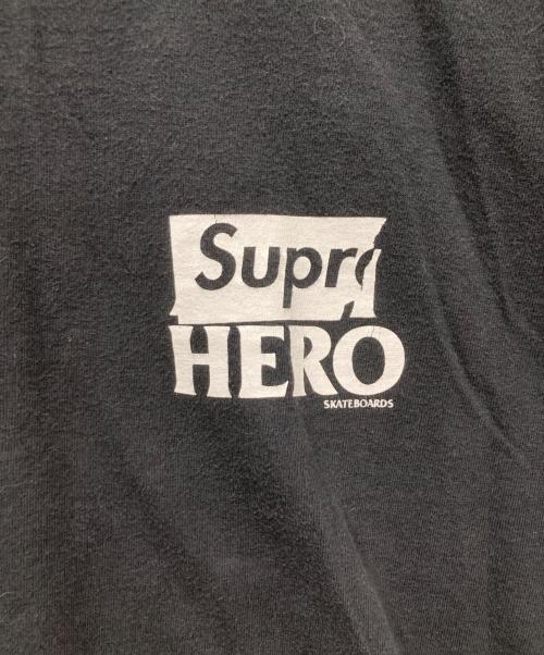 SUPREME（シュプリーム）Supreme (シュプリーム) ANTIHERO Dog Tee ブラック サイズ:Lの古着・服飾アイテム