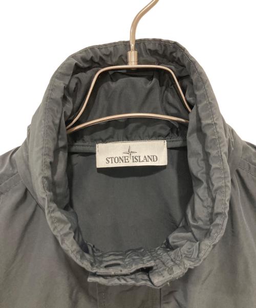 STONE ISLAND（ストーンアイランド）STONE ISLAND (ストーンアイランド) ナイロン レップス フィールドジャケット ブラック サイズ:Mの古着・服飾アイテム